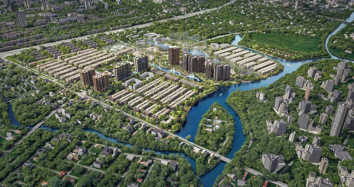Phối cảnh tổng thể khu đô thị The Global City (hình minh họa)